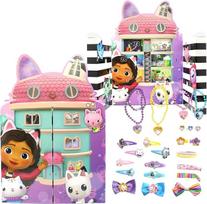 Joytoy Gabby's Dollhouse Advento kalendorius su papuošalais ir plaukų aksesuarais - 28 x 7 x 40 cm