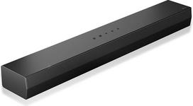LG S20A Smart Soundbar Bluetooth 50W 2.0 kanalų kompaktiškas su integruotu dvigubu žemų dažnių garsiakalbiu Dolby Digital DTS Digital Surround Juoda