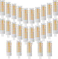 ZHIYUE 25 G4 7W LED lemputės šiltai balta 3000K 700 Lumen AC220-240V, nestabdomos, pakeičia G4 70W halogeninę lemputę, 360° spindulys Bi-Pin G4 lizdas JC tipo, svetainės liustra, sieniniai šviestuvai, virtuvė