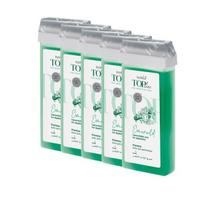 Depiliacinis vaškas Italwax TopFormula Emerald, 100ml x5
