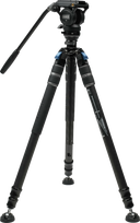 Sirui One Step Height Adjustment Carbon Video Tripod Kit SVS60 + S3