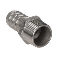 Žarnos antgalis 19 mm 3/4" nerūdijančio plieno