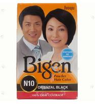 Bigen Powder Hair Color, Oriental Black N10, 6g/0.21 oz (Pack of 1)