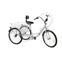 Sulankstomas triratis 24", baltas