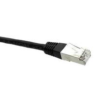 Black Box CAT6 GIGATRUE FTP PATCH CABLE  LSZH BLACK 0.5M EVE637-00M5,