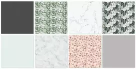 Skrebinimo popieriaus rinkinys VINTAGE 30,5x30,5 cm., 230 g/m2,  30 lapų, 15 skirtingų dizainų