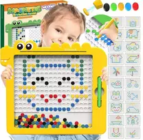 WOOPIE Vaikų Montessori magnetinė lenta MagPad Dinosaur