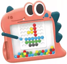 WOOPIE Vaikų Montessori magnetinė lenta MagPad Dinosaur