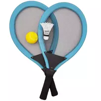 WOOPIE didelis vaikų badmintono teniso rakečių rinkinys + kamuoliukas