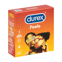 Durex Feels ploni prezervatyvai 3 vnt. (3 vnt.)