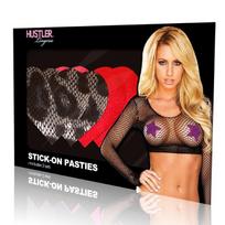 Hustler spenelių lipdukai Snake Heart 4 vnt.
