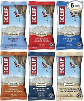 "Clif Bar Variety Pack" (6 x 68 g) | Populiarus energinis batonėlis iš JAV | 6 skonių "Mixbox" bandymams