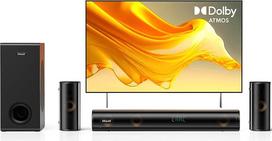 "Hiwill" 5.1CH garso juosta televizoriams, "Dolby Atmos" erdvinio garso sistema, 2 laidiniai erdviniai garsiakalbiai, 5,25 colių žemų dažnių garsiakalbis, aiškus balsas, 380 W maksimali galia, "HiElite A51