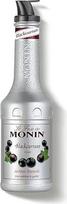 "Monin" vaisių tyrės mišinys "Juodieji serbentai" (1 x 1,0 l) - kokteiliams, kokteiliams, vaisių gėrimams ir desertams su intensyviomis uogomis - daug vaisių skonio
