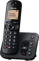 "Panasonic" KX-TGC260 skaitmeninis belaidis telefonas 18 minučių atsakiklis, specialus skambučių blokavimo mygtukas, lengvai įskaitomas taškinės matricos ekranas ir laisvų rankų įrangos rinkinys