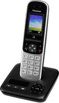 "Panasonic" KX-TGH7 belaidis telefonas, juodas/ sidabrinis