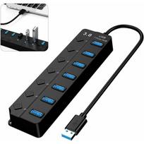 Prailgintuvas, 7 Usb lizdų, 3.0 šakotuvas, 5V DC, 30 cm