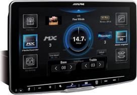 Alpine iLX-F905D Car Radio with 9 Inch Touch Screen, DAB+, 1-DIN Installation Housing, Apple CarPlay Wireless and Android Car Support