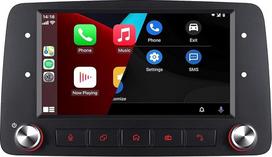 Automobilinis radijo imtuvas Fiat Panda 2003-2012 m. Radijo imtuvas su belaidžiu CarPlay Android Bluetooth EQ HiFi/AM/FM USB
