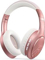 PowerLocus Bluetooth Headphones Over Ear, Wireless Headphones with 3-EQ Modes, 60 Hours Playtime, Hi-Fi Stereo Foldable Headset with Microphone, Memory Foam Ear Pads and Fabric Headband for Mobile
