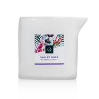 Masažinė žvakė Exotiq Violet Rose (200 g)