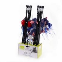 Cat toy 40cm fish & bird | 165 | 4047059413418