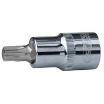 Antgalis galvutė Torx 1/2" CHROMEplus,on hang tag T30, KS Tools