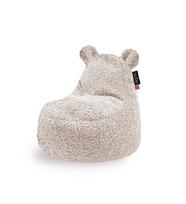Qubo™ Teddy Powder FLUFFY FIT sėdmaišis