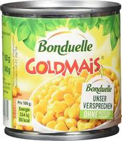 "Bonduelle" daržovių auksiniai kukurūzai, 150 g, nusausinti, svoris 140 g