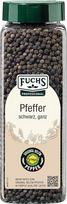 "Fuchs Professional" juodieji pipirai Juodieji nemalti pipirai, tinkami grūstuvams arba pipirų malūnėliams, su praktišku purtytuvo priedu 500 g dideliame purtytuve