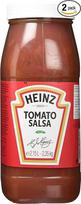 "Heinz" pomidorų salsa plastikiniame inde - pomidorų salsa su pipirais - 2 x 2,15 l