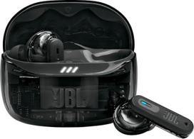 "JBL Tune Beam Ghost 2" belaidės "Bluetooth" ausinės į ausis su triukšmo slopinimu, 48 valandų atkūrimo laikas, IP54 apsauga nuo vandens ir dulkių, kelių taškų ryšys, ergonomiškas dizainas, juoda, "Ghost