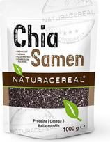 "Naturacereal Chia" sėklos 1 kg - daug Omega-3, skaidulų ir augalinių baltymų, antioksidantų, idealiai tinka kokteiliams, pudingams ir kt. - surinktos etiškais būdais