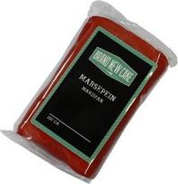 BrandNewCake® Marcipanas 1:3 - Raudonas - 250 g - puikiai tinka tortų dekoravimui ir kepimui