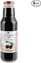 Saldžiosios juodosios vyšnios - 100 % ekologiškos vyšnių sultys - 6 x 750 ml