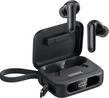 soundcore P41i by Anker su "Lightning" adapteriu (integruotas USB-C laidas), adaptyvios "Bluetooth" triukšmo slopinimo ausinės su nešiojamuoju lazeriu, 192 val. atkūrimo trukmė, aiškūs skambučiai, IPX5, Bluetooth 5.3