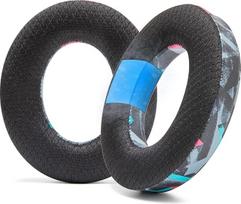 WC Freeze Momentum 4 - Cooling Gel Ear Pads for Wicked Cushions Sennheiser Momentum 4 Wireless Over-Ear Headphones - More Comfort, Thickness and Soundproofing | 90's Black