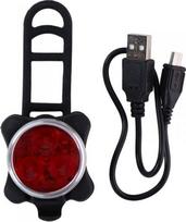 Galinis dviračio žibintas Dunlop 3 Led SMD su USB įkrovimu