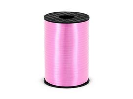 Plastikinė dovanų pakavimo juosta, rožinė, 5mm/225m