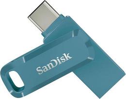 USB laikmena SanDisk Ultra Dual Drive Go 64GB USB-C 3.2 Mėlynas Atmintinukas