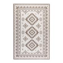 Lauko kilimas rudos spalvos/kreminės spalvos 160x230 cm Gemini – Elle Decoration