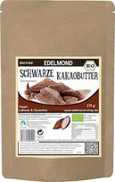 "Edelmond" ekologiškas juodasis kakavos sviestas, skirtas virti, kepti ir gaminti šokoladą. Veganiška plona skysta cukrinė masė, visiškai augalinė / mažai angliavandenių (175 g)