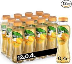 "Fuze Tea Green Tea Mango Chamomile" - gaivinantis arbatos, sulčių ir žolelių derinys su mango ir ramunėlių deriniu - mažai kalorijų turinti arbata, auginama tvariai - vienkartiniai buteliukai (12 x 400 ml)