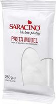 "Saracino" baltas modelinas modeliavimui 250 g Be glitimo Pagaminta Italijoje