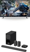 "Sony BRAVIA KD-75X75WL LED 4K HDR "Google TV" HT-S40R 5.1 kanalo garso kolonėlė, juoda