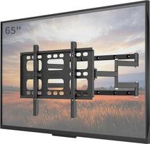 "unho" TV sieninis laikiklis, pasukamas, ištraukiamas, skirtas 40-85 colių televizoriams iki 100 kg, VESA 600 x 400 mm, iš anksto sumontuotas TV laikiklis, ypač stabilus