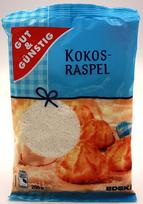 GUT&GÜNSTIG Kokosų drožlės Fine 200 g