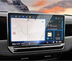 YEE PIN suderinama su VW Passat B9 Variant 2024 2025 navigacijos ekrano apsauga, 9H grūdinto stiklo ekrano apsauga, skirta Volkswagen VW Passat B9 Variant priedams (12,9 colio)