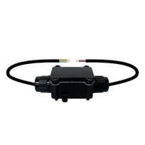 Skaitmeninių LED juostų valdiklis, 5-24Vdc, 15A, 800pix, hermetinis IP65, WLED ESP32 Wi-Fi