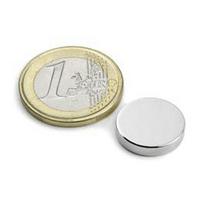 Magnetas Ø15x3mm NdFeB N45